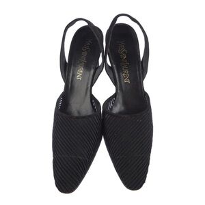 Vintage YSL slingbacks